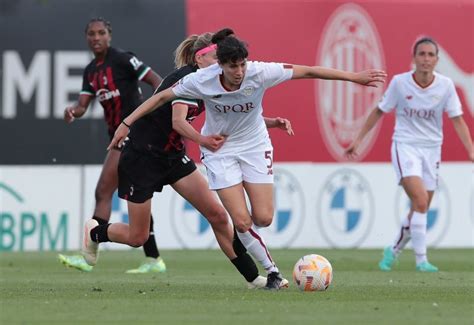 Milan Roma Partita Combattuta Finisce In Pareggio Calcio Femminile