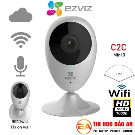 Camera IP Wifi Ezviz Mini O C2C CS CV206 1080p Gắn Trong Nhà Tin