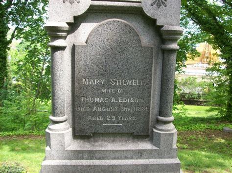 Mary Jane Stilwell Edison 1855 1884 Find A Grave Memorial