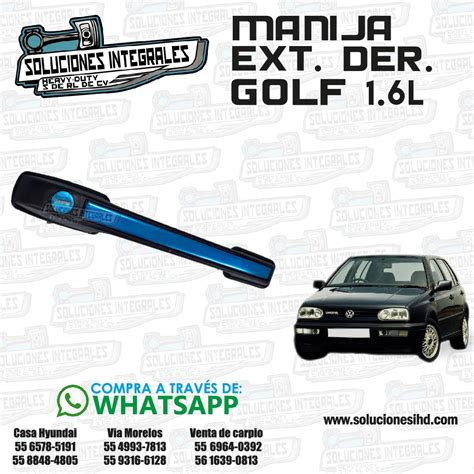 Manija Puerta Ext Der Golf Jetta L Soluciones Ihd