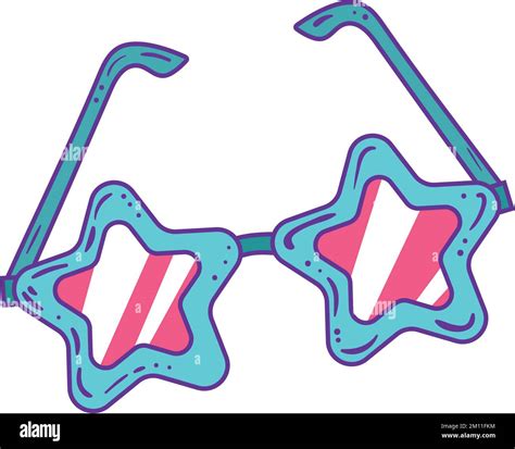 Sunglasses Nineties Pop Art Stock Vector Image And Art Alamy