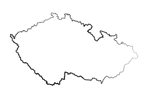 手描きの裏地付きチェコ共和国のシンプルな地図図 いたずら書きのベクターアート素材や画像を多数ご用意 いたずら書き アイコン