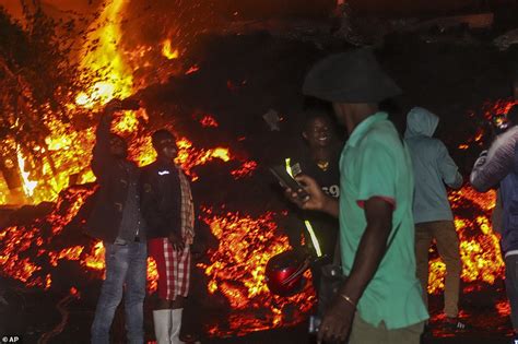 People Take Selfies At Burning Homes As Thousands Flee Rivers Of Lava