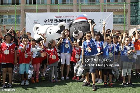 Pyeongchang 2018 Mascots Debut Photos and Premium High Res Pictures - Getty Images