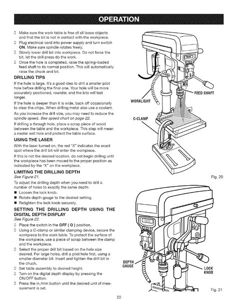 Craftsman User Manual Drill Press Manuals And Guides L