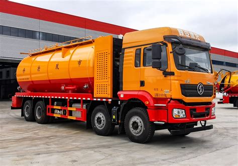 Shacman X Heavy Duty Ton Vacuum Sewage Suction Fecal Tank Truck