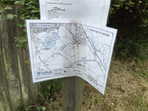 Map on the footpath sign © Adrian Cable :: Geograph Britain and Ireland