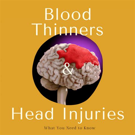 Blood Thinners And Head Injuries What You Need To Know Premier