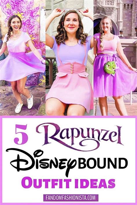 5 Rapunzel Disneybound Outfit Ideas Disney Bound Outfits Princess Outfits Disney Inspired