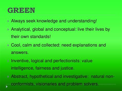 Green Color Psychology Green Meaning And Personality