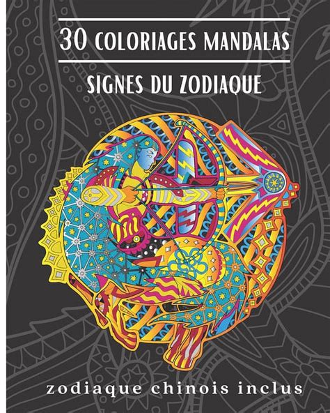 30 Coloriages Zodiaque Livre De Coloriage Des Signes Du Zodiaque