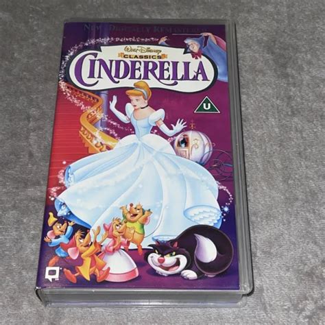 Cinderella Vhs Video Tape 1997 Walt Disney Classics Film Movie Original Animated Eur 5 24