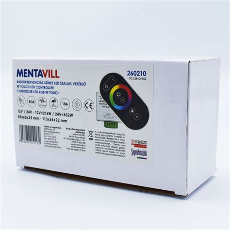 Controller Banda Led Touch RGB 12 24V 18A Mentavill