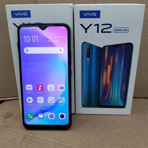 Jual Vivo Y12 Ram 3 64 Gb Second Lengkap Garansi Resmi Vivo Jakarta