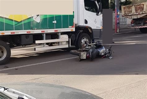 Acidente deixa motociclista gravemente ferido em Concórdia Lance