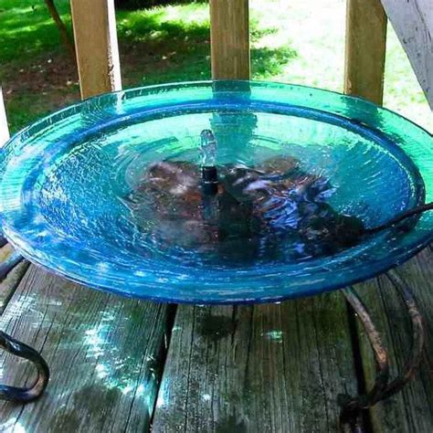 Solar Bubbler Bird Bath Deck Mount Or Ground Stand The Birdhouse Chick