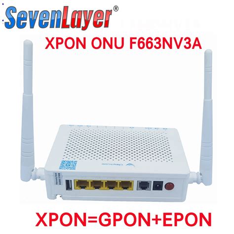 Second Hand Original Gpon Epon Onu F Nv A Ge Fe Tel Usb Wifi