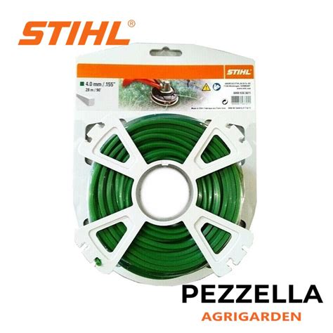 Bobina Stihl Filo Quadrato Mm Mt