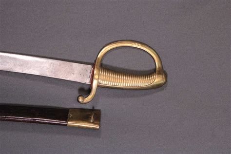 AntikCostume Sabre briquet avec fourreau Daté avril 1816