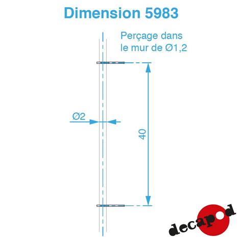 Colliers pour descente de gouttière O Decapod