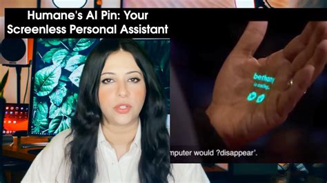 Meet Humanes Ai Pin Your Screenless Personal Assistant Youtube