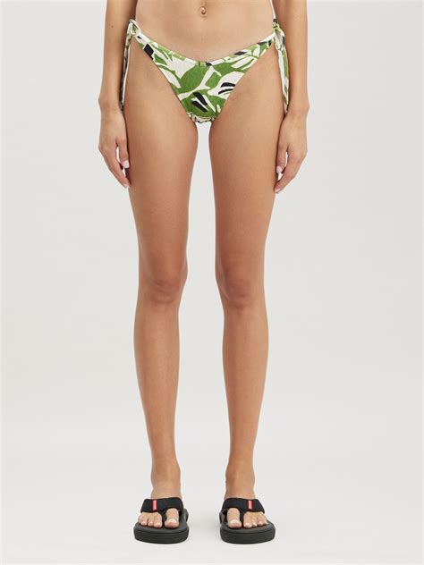 SLIP BIKINI CON STAMPA HIBISCUS Sito Ufficiale Di Palm Angels