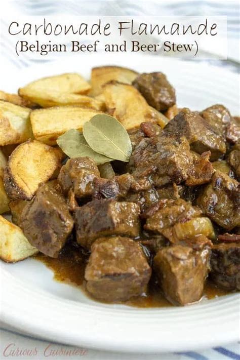 Carbonade Flamande Belgian Beef Stew With Beer Curious Cuisiniere