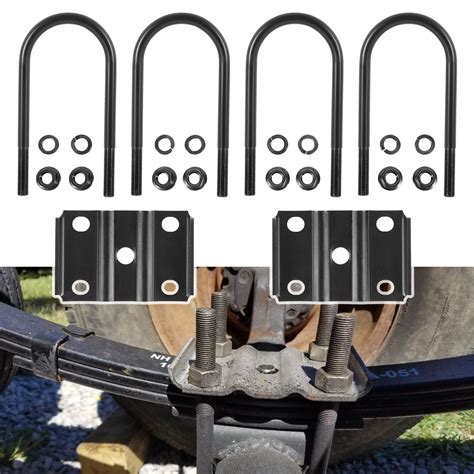 Amazon New Trailer U Bolt Kit Trailer Leaf Spring U Bolts For