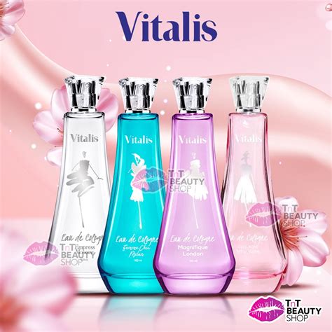 Jual Vitalis Eau De Cologne 50ml 100ml Parfum Wanita Long Lasting