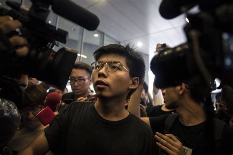 Prominent Hong Kong Pro Democracy Activist Joshua Wong Released From