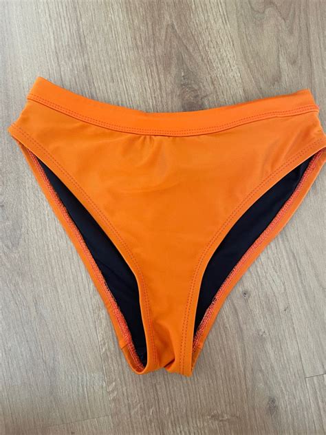 Bright Orange Bikini Bottom On Carousell