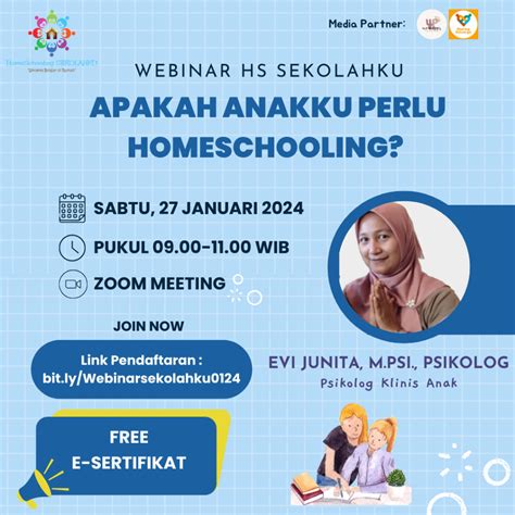 Webinar Hs Sekolahku Apakah Anakku Perlu Homeschooling Homeschooling