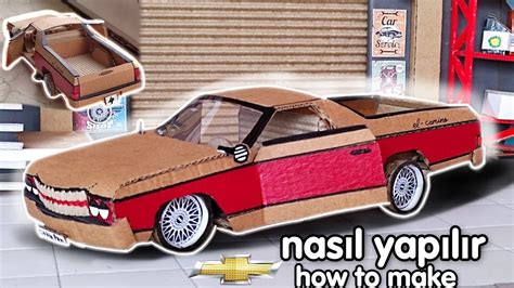 Kartondan Araba Yapımı How To Make Car From Cardboard kendinyap diy