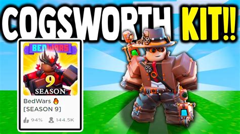 New Cogsworth Kit Roblox Bedwars Youtube