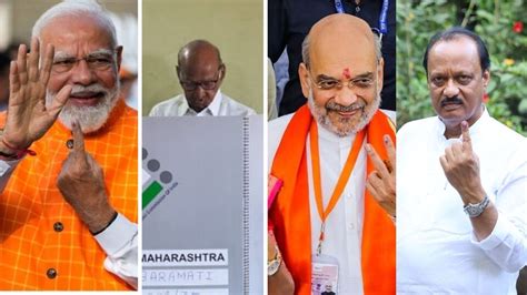 Lok Sabha Election पंतप्रधान नरेंद्र मोदी अमित शहा शरद पवार आदी