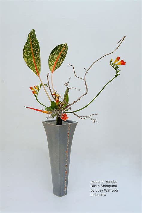 All Sizes Ikebana Ikenobo Rikka Shimputai By Lusy Wahyudi Flickr Photo Sharing Ikebana