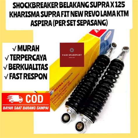 Jual Skok Shock Shockbreaker Belakang Supra X Kharisma Supra Fit