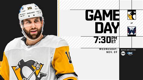 Game Preview At Wsh Pittsburgh Penguins