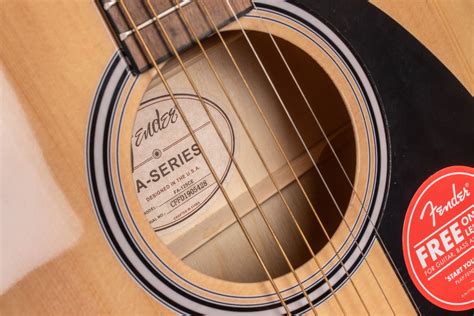 Fender Acoustic Cd Sce Natural Fanatic Guitars