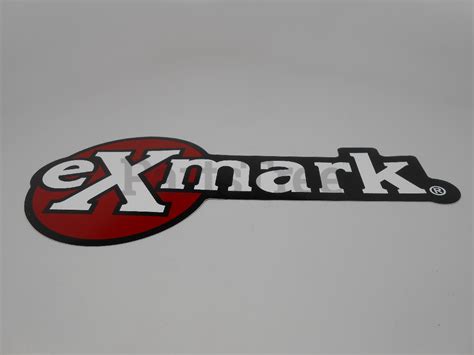 Exmark Repair Part 103 2882 Exmark Logo Decal Partstree