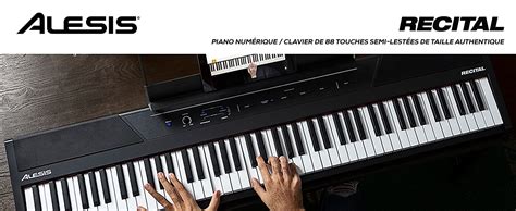 Clavier De Piano Alesis Recital Avis Et Test