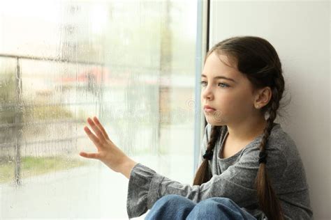 349 Rainy Day Sad Girl Window Stock Photos - Free & Royalty-Free Stock ...