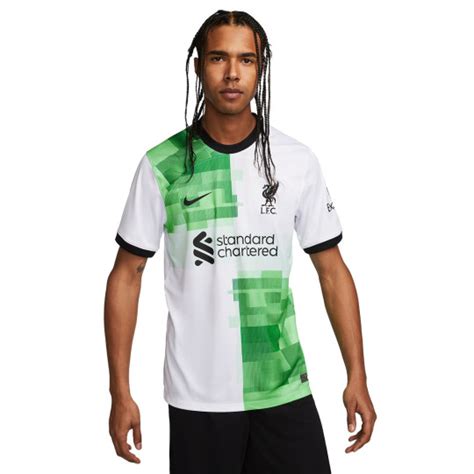 Jersey Nike Liverpool FC Segunda Equipación Stadium 2023 2024 White