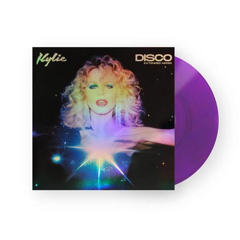 Kylie Disco Extended Mixes Lp Purple Vinyl Plastic Stone Records