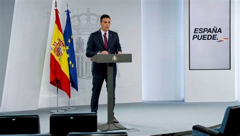 Vídeo Comparecencia De Pedro Sánchez Para Anunciar Al Sustituto De