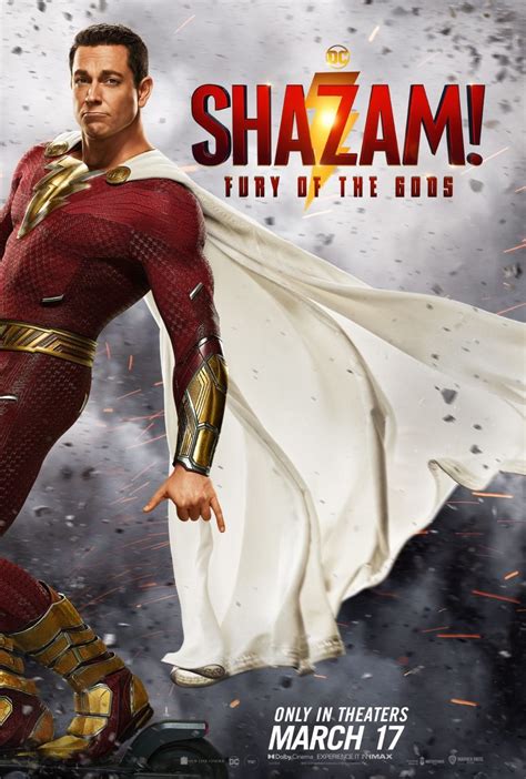 Shazam F Ria Dos Deuses Ganha Novo P Ster Nerdbunker