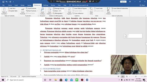 Cara Mengoperasikan Microsoft Word YouTube