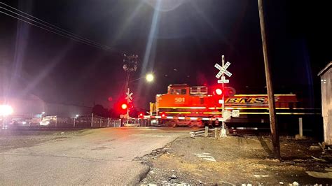 Short Evening Railfanning With Amtrak And Bnsf Trains At The Bnsf