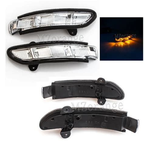 Miziauto Espelho Retrovisor Lateral Led Turn Signal Indicador De Luz