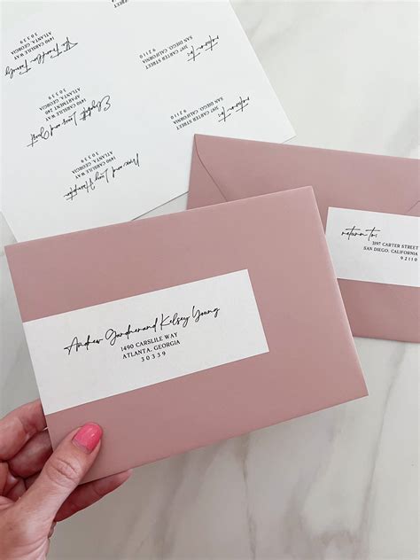 Printable Address Label Template For Wedding Invitations 💌 Easy Diy For Keeping Your Invitations